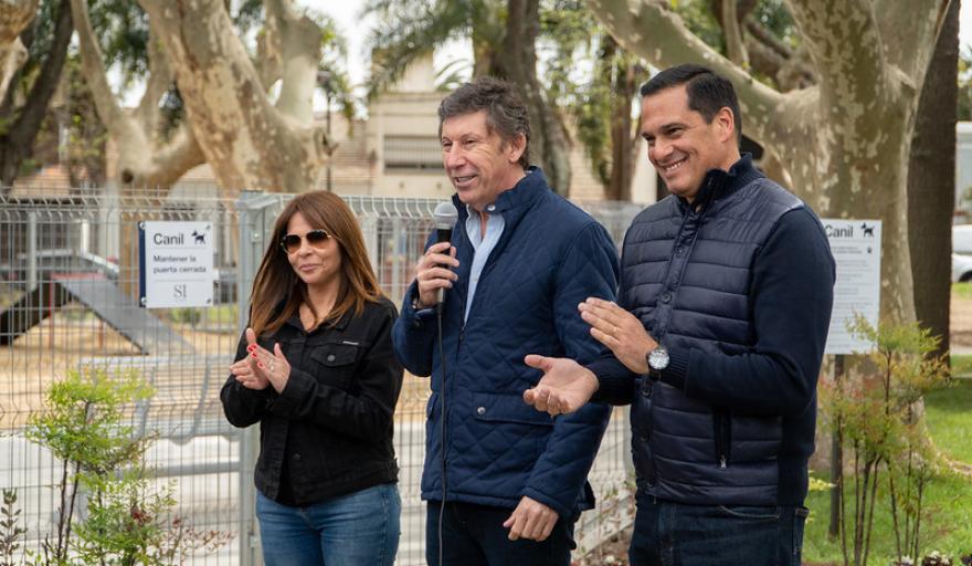 San Isidro sumó otro canil para mascotas en Plaza Alsina