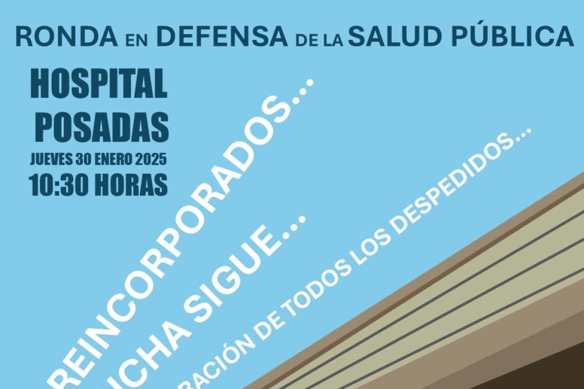 Profesionales de la Salud lanzan protestas por despidos en la salud pública en la previa de la marcha antifascista