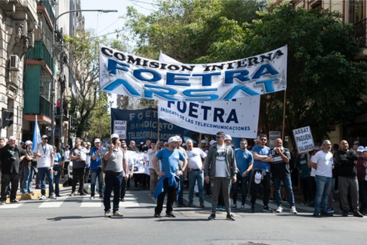 FOETRA y CONSITEL marcharán contra el incumplimiento de paritaria en ARSAT