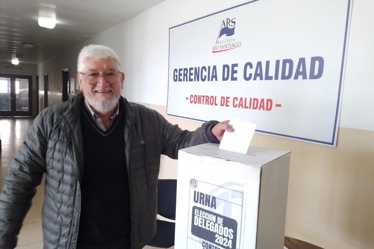 Abultado triunfo del oficialismo en las elecciones de delegados en el Astillero Río Santiago