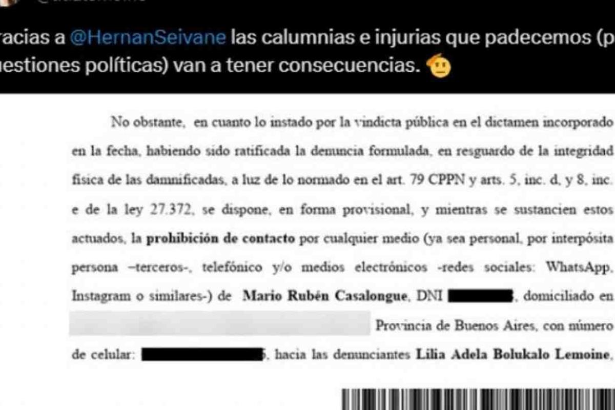 La Libertaria que Limita Libertades: El Caso de Mario Casalongue y la Medida Cautelar de Lilia Lemoine