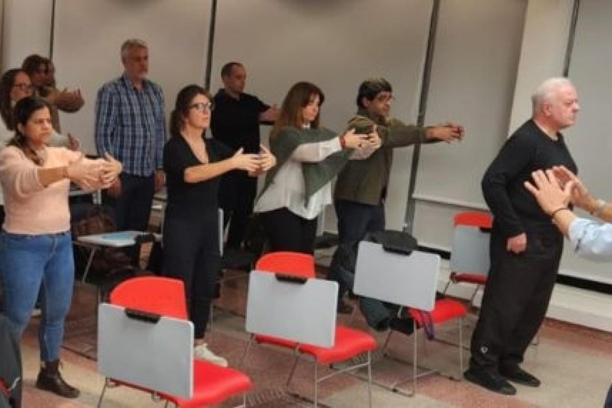 AMAP realizó un taller de Bienestar: Tai Chi Pai Lin