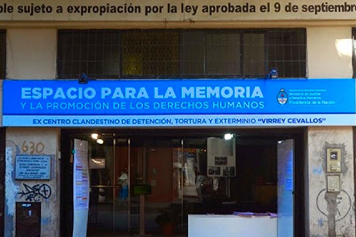 El Gobierno cesó a todos los trabajadores del ex centro clandestino Virrey Cevallos y vació otras áreas en sitios de memoria